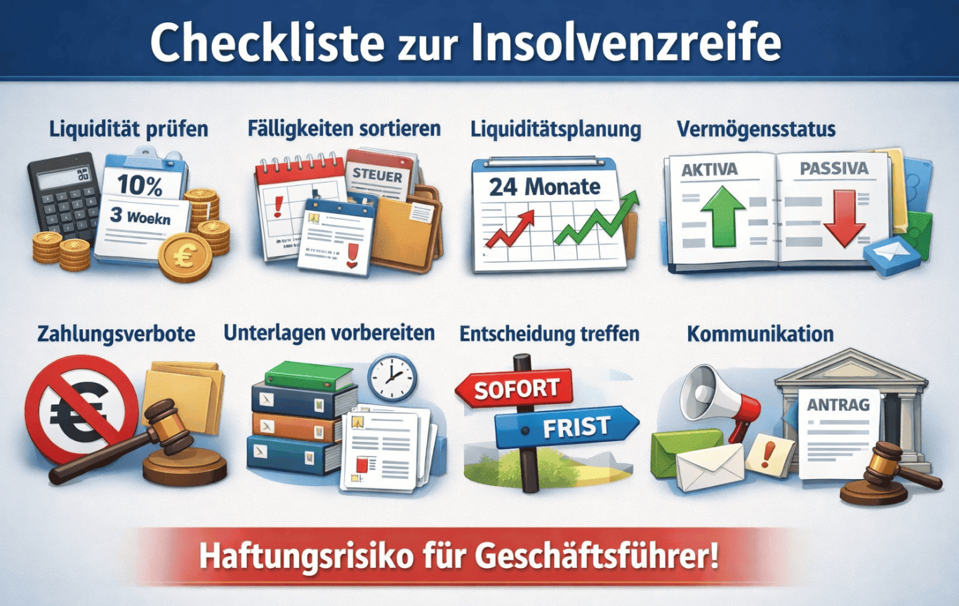 Insolvenzantragspflicht GmbH Insolvenzreife GmbH