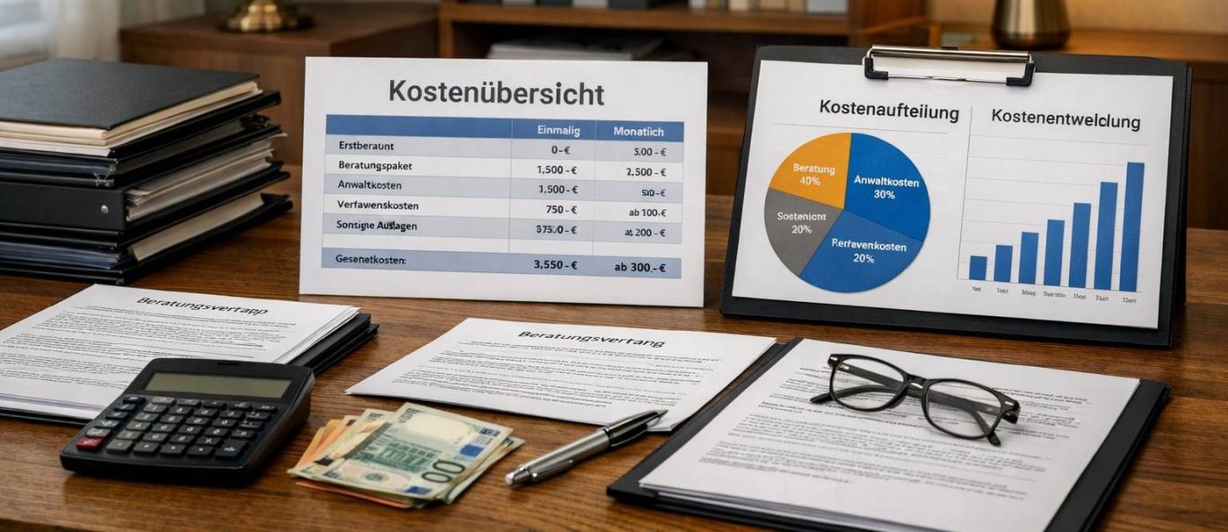 Transparente Kosten